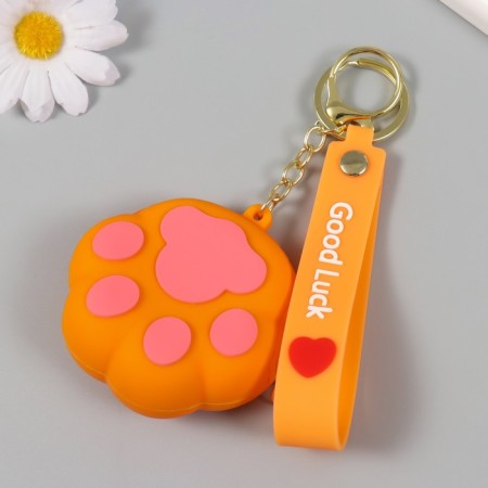 A keychain wallet with a carbine, strap Silicon "Paw" 3x7x7.5 cm-1
