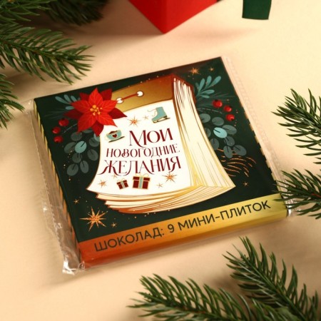 Gift chocolate "My New Year's desires", 5 g x 9 pcs.-5