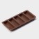 Silicone form for baking the biscuits "Biscuits", 5 cells, 22.3 × 10.5 × 2 cm, color mix