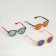 Sunglasses of children's "OneSun", a frame with plastic inserts, 12.5 x 4.5 cm, mix