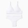 Female set (top, panties) color white, size 44-46