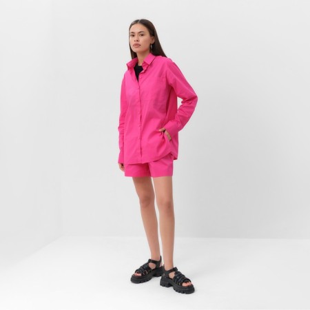 Women's suit (shirt and shorts) Mist Summer Time, size 44, pink-7