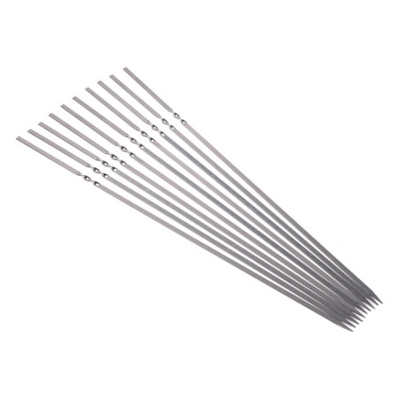 Set of shampoos -spaces, 10 pcs, 40 cm, width - 5 mm, thickness - 1.4 mm