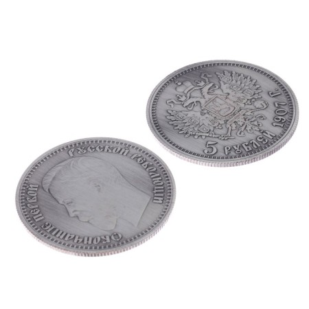 Panel Souvenir "In honor of recognition and respect" with coins-5