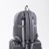Youth backpack with lightning, 4 pockets, gray color