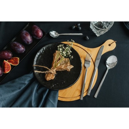 Spoon of stainless steel “typhoon”, length 19 cm, silver color-5