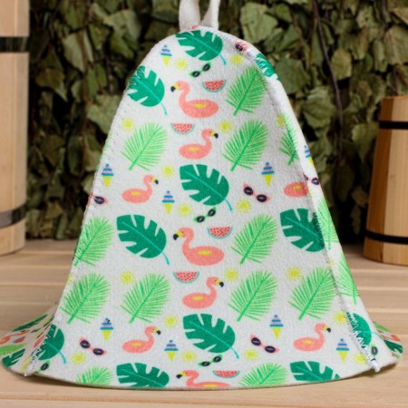 Flamingo Bath cap-2