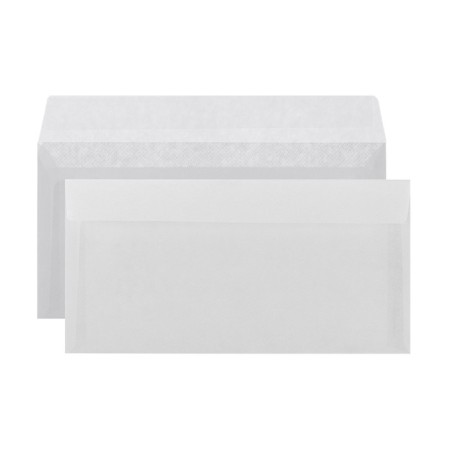 Postal envelope E65 110 x 220 mm, without a prompt, without a window, a tear -off tape, internal print, 80 g/m2