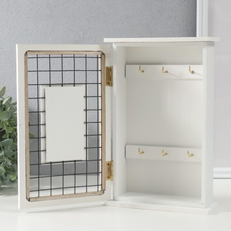 Keywood wood 6 hooks "Vegetable wreath" 6x16x25.2 cm-3
