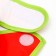 Bibslate bib “Bunny: 1 New Year” Solocent on Velcro, PVC, New Year's gift packaging, Kroshka I