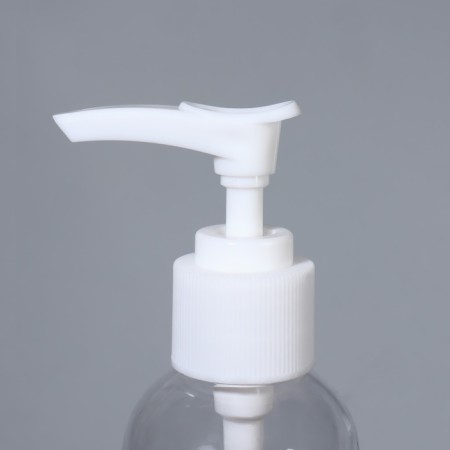A bottle for storage, with a dispenser, 200 ml, white/transparent color-4