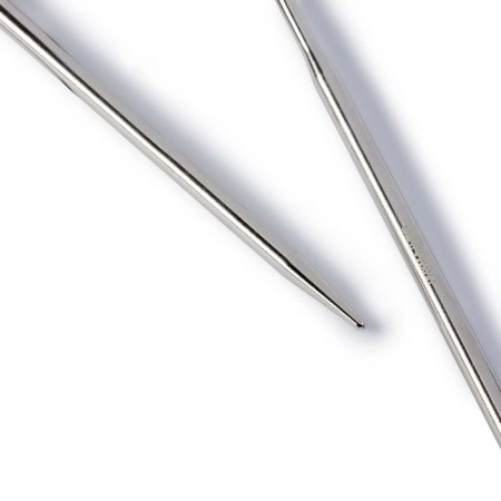 Circular knitting needles, brass 80 cm/ 3.0 mm-2