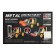 Metal constructor "Stroykhnika", 3 assembly options, 122 details