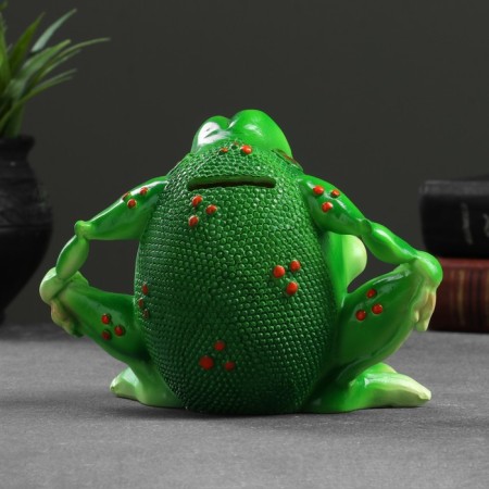 Piggy bank "Frog" 11.5x17x12cm-2