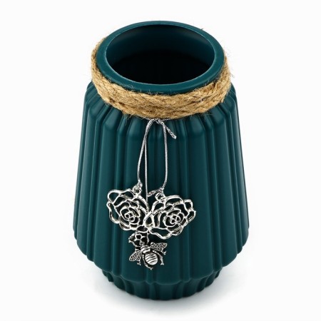 Vase for flowers "Bee" plastic, 12.3 x 6 cm-1