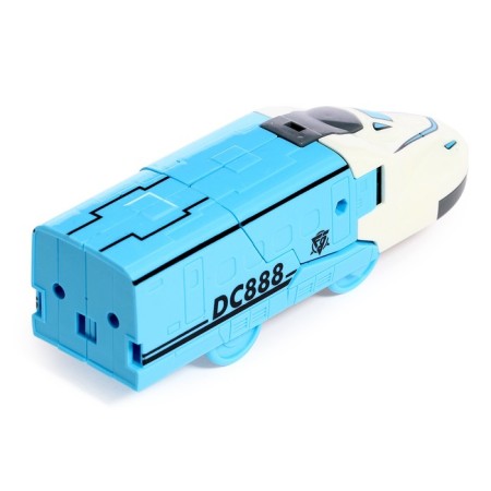 Robot "Train", transforms, blue color-3
