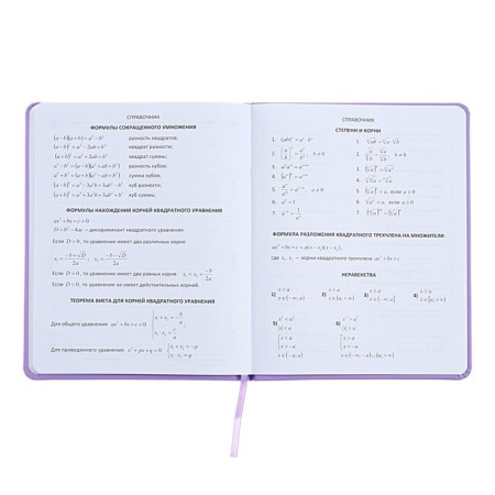 Universal diary for grade 1-11, well, solid cover, artificial leather, silkography, lies, 80 g/m2-7