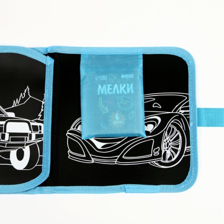 Book Coloring reusable "Cool cars"-6