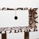 Cat House with Cube Cube, Mesonin and Toy, 60 x 35 x 85 cm, Mix of Flowers