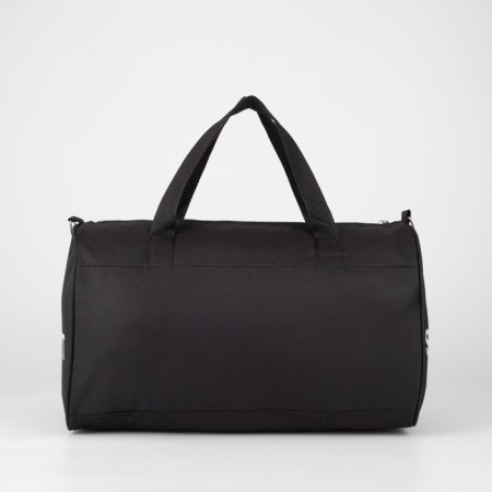 Sports bag with lightning, long belt, black color-1