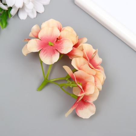 Flowers for decorating "hydrangea" yellow 10x10 cm-3