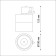TRUKOL LOW GRODA, 1x15W LED, 4000K, 1300, 3-F, white color