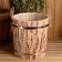 Lipes, 13 liters, plastic insert, stainless rim, rope handles, "dark bark"