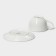 Tea steam porcelain Magistro la Perle, 2 items: a cup 230 ml, a saucer d = 15 cm, white color