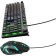 Keyboard + mouse oller 500GMK Claw: Gray/Black Mouse: Black/Gray USB Multimedia Led (1546 106689
