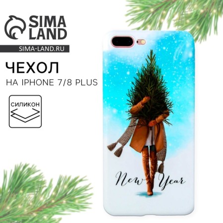 Case for the phone "New Year", on the iPhone 7.8 Plus
