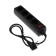 Luazon Lighting network filter, 4 sockets, 1.0 m, 2200 W, 3 x 0.75 mm2, 10 A, 220 V, black