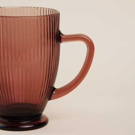 Glass jug Sl Home "Modern", 1.2 l, 19.5 × 13 × 18.5 cm, pink color-2