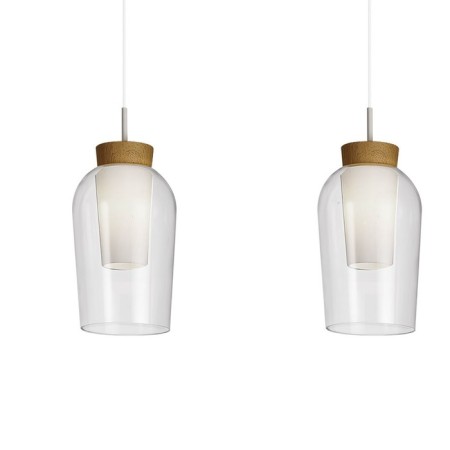 Mantra Nora, E27, 3x20W chandelier, 1080x180x387 mm, white color, tree