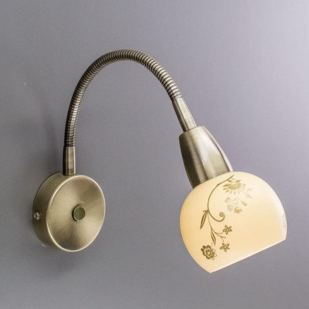 Sconces Citilux "sonata" CL520313, 1x60W, E14, brown color-3