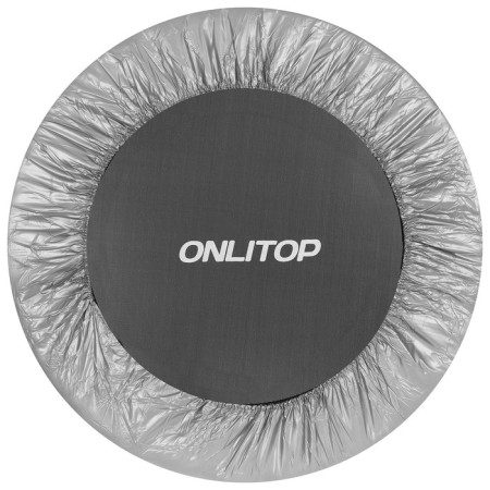 Батут детский ONLITOP, d=102 см, с держателем, цвет серый-8