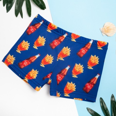 Bathing swimming trunks for the boy KAFTAN "FRI" Growth 98-104 (30), Blue color