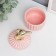 Coramics Coramics "Golden Elephant" Pink relief 12x8.2x8.2 cm