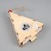 Christmas tree toy "Christmas tree with the Snow Maiden", from batteries, glow warm white