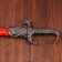 Souvenir knife, 23 cm handle in the shape of a dragon