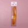 Combined comb, 20 × 4 cm, amber color