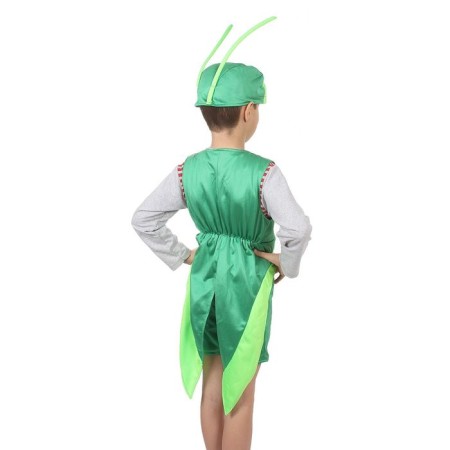Kuznechik carnival costume, 3-5 years old, height 104-116 cm-1