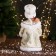 Snow Maiden "Crystal, beige" moves, 28 cm