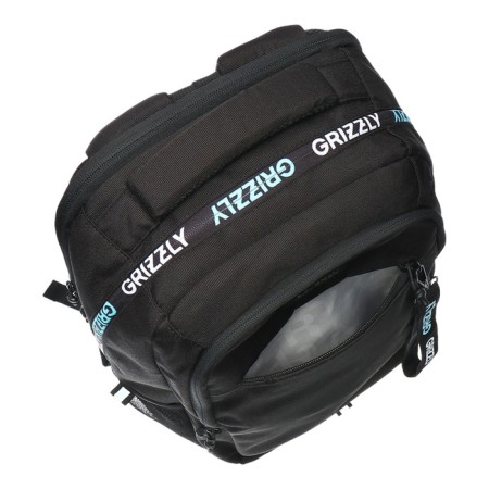 Youth backpack 42 x 31 x 22 cm, Grizzly, ergonomic back, laptop department, black-7