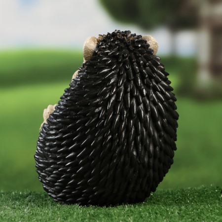 Garden figure "Hedgehog Laughter Small" 18x10x10cm-3
