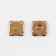 Magnetic, sewing buttons, d = 10 mm, 10 pcs, gold color