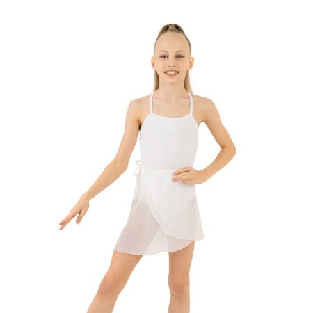 Skirt for gymnastics and dancing Grace Dance, p. 38-40, the color is white-1