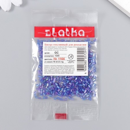 Beads "Zlatka" cabin 10/0, 10 g, No. 1166 St. Mix-2