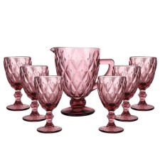 Bekker drinks, 7 items, pink color