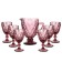 Bekker drinks, 7 items, pink color