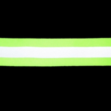 Reflective tape-strip, 40 mm, 5 ± 1 m, light green color-3